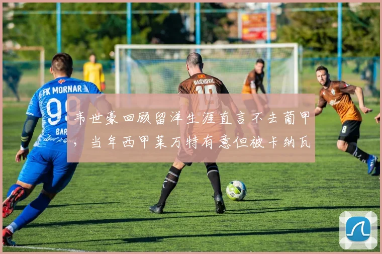 韦世豪回顾留洋生涯直言不去葡甲,当年西甲莱万特有意但被卡纳瓦罗劝阻,背后原因揭秘
